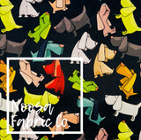 Huck Woven Digital Print Fabric
