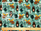 Dale Cotton Lycra Digital Print Fabric