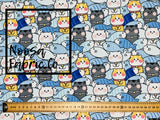 Coogee Cotton Lycra Digital Print Fabric