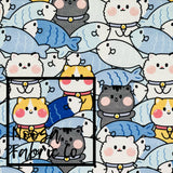 Coogee Cotton Lycra Digital Print Fabric