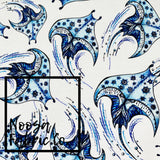 Jamie Cotton Lycra Digital Print Fabric