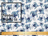 Jamie Cotton Lycra Digital Print Fabric