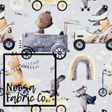 Rhodes Cotton Lycra Digital Print Fabric
