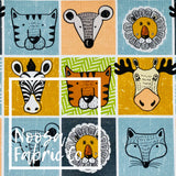 Kurt Cotton Lycra Digital Print Fabric