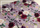 Genevieve ‘Mauve’ Woven Digital Print Fabric