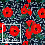 Poppy Design 5 Woven Digital Print Fabric