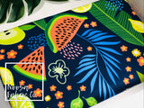 Crystal Woven Digital Print Fabric