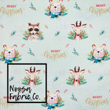 Christmas Design 10 Woven Digital Print Fabric