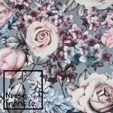Lauriane 'Blue' Woven Digital Print Fabric