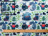 Bjorn Nautical Print Fabric