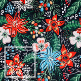 Christmas Design 25 Woven Digital Print Fabric