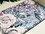 Lauriane 'Blue' Woven Digital Print Fabric
