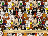 Gus Woven Digital Print Fabric
