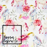 Carissa Cotton Lycra Digital Print Fabric