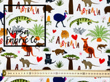 Brett Cotton Lycra Digital Print Fabric
