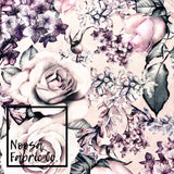 Lauriane 'Pink' Woven Digital Print Fabric