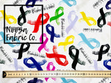 Cancer Print #1 (18+/Adult) Cotton Lycra Digital Print Fabric