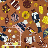 Christmas Design 15 Woven Digital Print Fabric