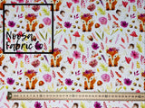Peta ‘White’ Woven Digital Print Fabric