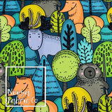 Obie Woven Digital Print Fabric