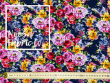 Bethany Cotton Lycra Digital Print Fabric