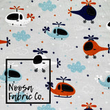 Huey Cotton Lycra Digital Print Fabric
