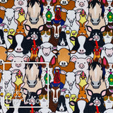 Gus SMALL SCALE Woven Digital Print Fbaric