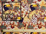 Machli Woven Digital Print Fabric