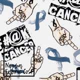 Cancer Print #2 (18+/Adult) Cotton Lycra Digital Print Fabric