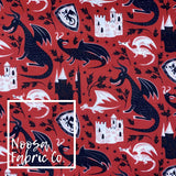 Ganon Woven Digital Print Fabric