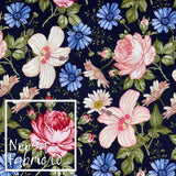 Nicole 'Ink' Woven Digital Print Fabric