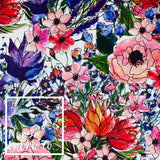 Davina Woven Digital Print Fabric