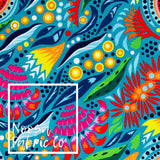 Byron Cotton Lycra Digital Print Fabric