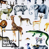 Serengeti SMALL SCALE Woven Digital Print Fabric
