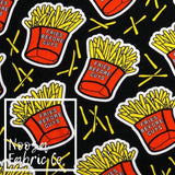 Ronnie 'Black' Woven Digital Print Fabric