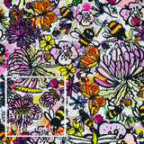 Beverley Cotton Lycra Digital Print Fabric