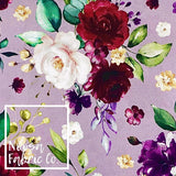 Genevieve ‘Mauve’ Woven Digital Print Fabric