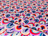Rachael Cotton Lycra Digital Print Fabric