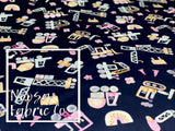 Jaime Cotton Lycra Digital Print Fabric