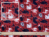 Ganon Woven Digital Print Fabric