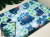 Bjorn Nautical Print Fabric
