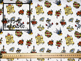 Rebel Woven Digital Print Fabric