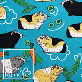 Dora ‘Blue’ Woven Digital Print Fabric
