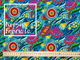 Byron Cotton Lycra Digital Print Fabric