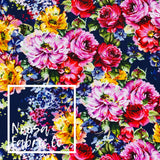 Bethany Cotton Lycra Digital Print Fabric