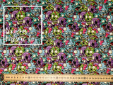 Zombies Woven Digital Print Fabric