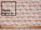 Caitlyn ‘Soft Blush’ Woven Digital Print Fabric