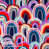 Rachael Cotton Lycra Digital Print Fabric