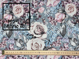 Lauriane 'Blue' Woven Digital Print Fabric