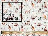 Matt Woven Digital Print Fabric